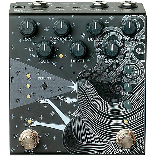 Old Blood Noise Endeavors Sunlight Stereo Reverb Effects Pedal Black