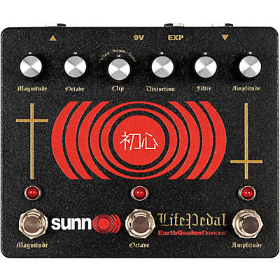 EarthQuaker Devices Sunn O))) Life Pedal V3 Distortion/Bendable Analog Octave Up/Booster Effects Pedal