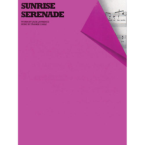 Music Sales Sunrise Serenade Music Sales America Series