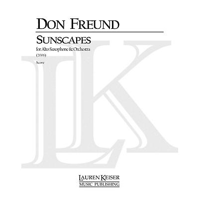 Lauren Keiser Music Publishing Sunscapes (Piano Reduction) LKM Music Series by Don Freund