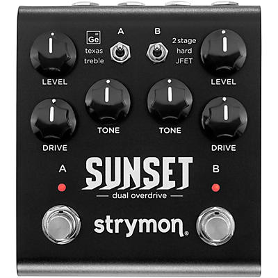 Strymon Sunset Dual Overdrive Effects Pedal