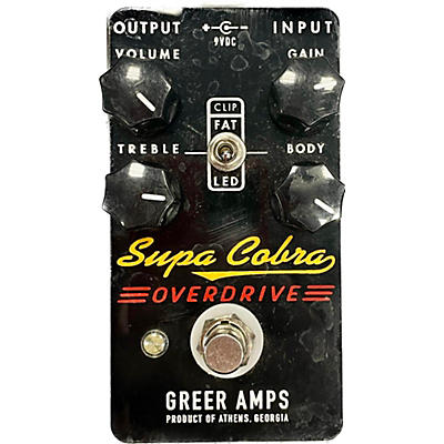 Greer Amplification Supa Cobra Effect Pedal