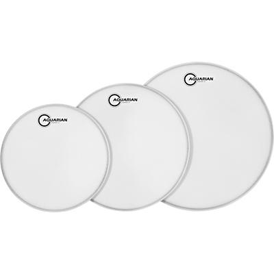 Aquarian Super-2 Texture Coated Drumheads Fusion Pack