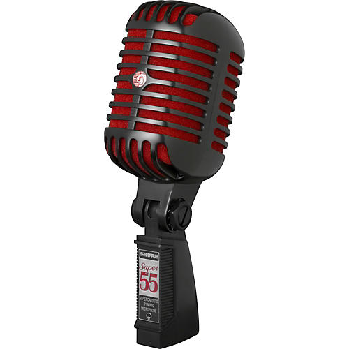 Super 55 Black Special Edition Deluxe Vocal Microphone