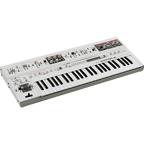 UDO Audio Super 6 Polyphonic Analog Synthesizer - White