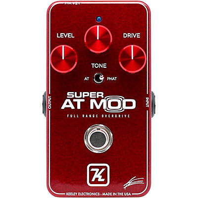 Keeley Super AT Mod Overdrive Effects Pedal -