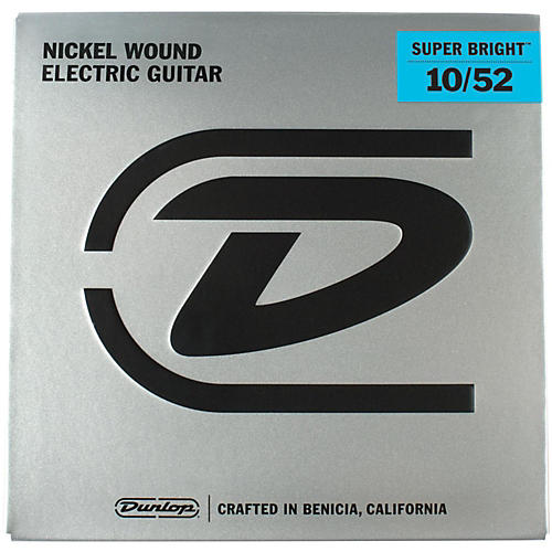 Super Bright Light Top/Heavy Bottom Nickel Wound Electric Guitar Strings (10-52)