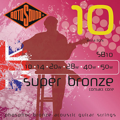 Super Bronze Acoustic Guitar Strings