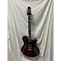 Used Kauer Guitars Super Chief Hollow Body Electric Guitar Dark Cherry