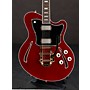 Kauer Guitars Super Chief Semi-Hollow Electric Guitar with Bigsby Dark Cherry