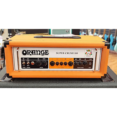 Orange Amplifiers Super Crush 100 Watt Guitar Amp Head Solid State Guitar Amp Head