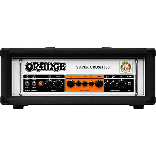 Orange Amplifiers Super Crush 100W Guitar Amp Head Condition 1 - Mint Black