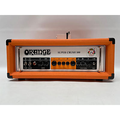 Orange Amplifiers Super Crush 100W Guitar Amp Head Orange Solid State Guitar Amp Head