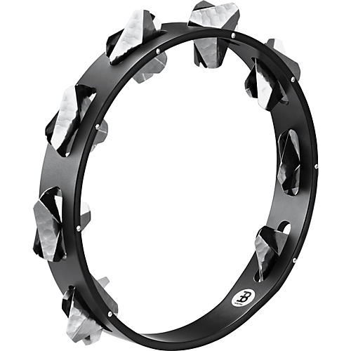 Super-Dry Studio Wood Tambourine One Row Stainless Steel Jingles