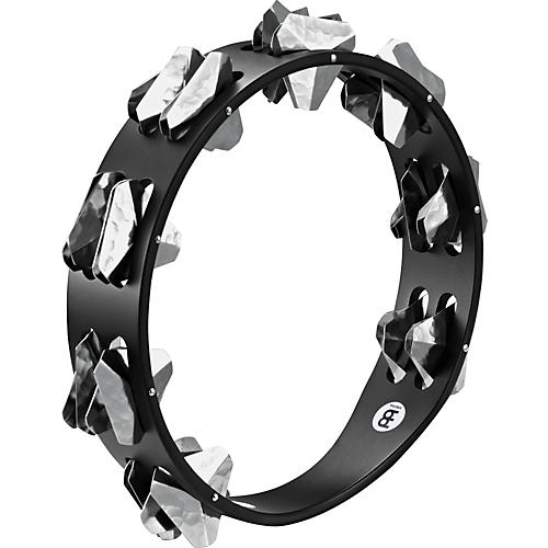 Super-Dry Studio Wood Tambourine Two Rows Stainless Steel Jingles