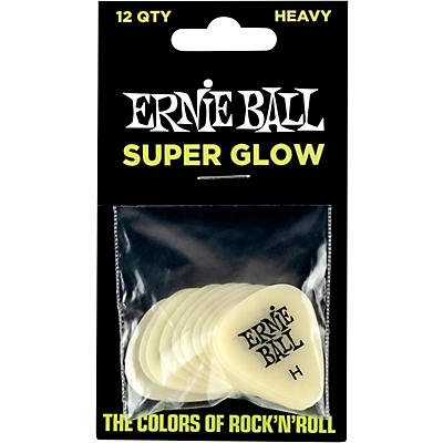 Ernie Ball Super Glow Guitar Picks -