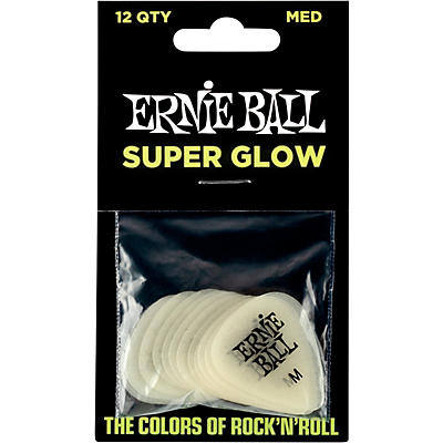 Ernie Ball Super Glow Guitar Picks -