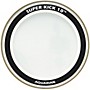 Aquarian Super Kick 10 Bass Drumhead - Clear 26 in.
