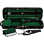 J. Winter Super Light Series Violin Case Black with Dark Green Interior