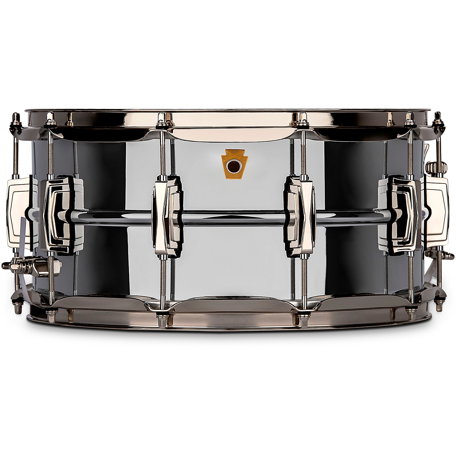 Ludwig Super Ludwig Chrome Brass Snare Drum with Nickel hardware 14 x 6
