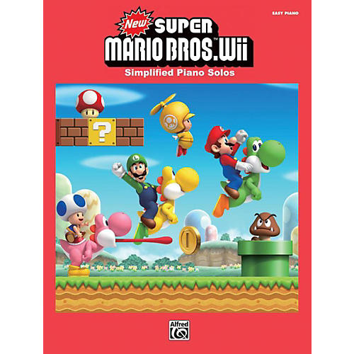 Alfred Super Mario Bros. Wii Easy Piano Book | Musician's ...