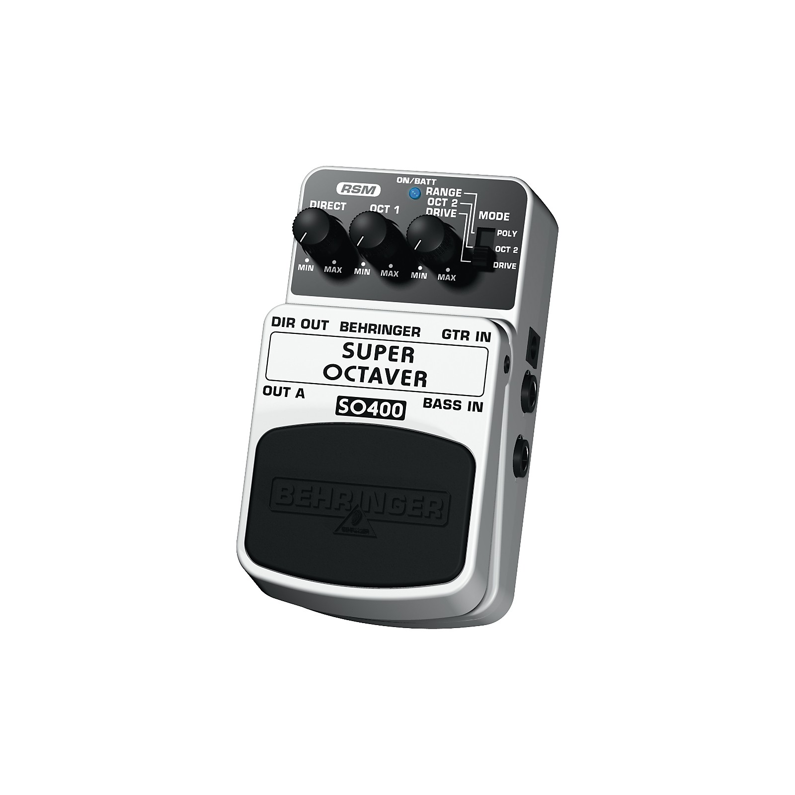 Behringer Super Octaver SO400 Guitar/Bass Effects Pedal Musician's Friend