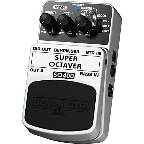 Super Octaver SO400 Guitar/Bass Effects Pedal