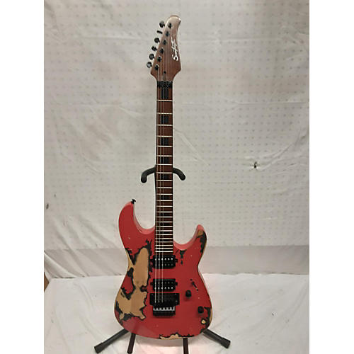 Sawtooth Super S Solid Body Electric Guitar Red