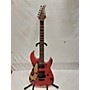 Used Sawtooth Super S Solid Body Electric Guitar Red