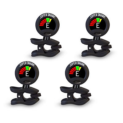 Snark Super Snark SS-3 Rechargeable Clip-on Tuner 4-Pack