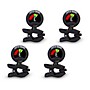 Snark Super Snark SS-3 Rechargeable Clip-on Tuner 4-Pack Black