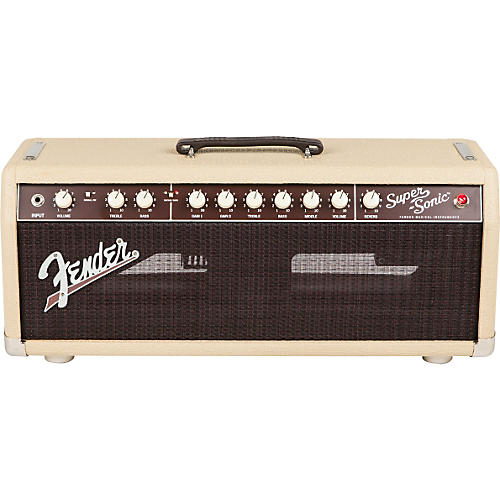 Fender Super-Sonic 22 22W Tube Guitar Amp Head Blonde