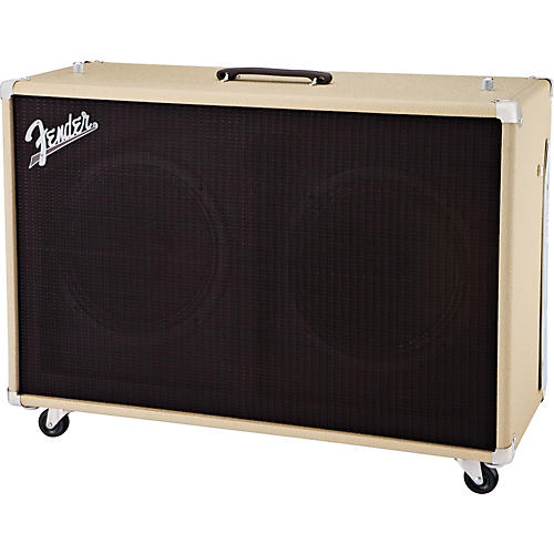 Fender Super-Sonic 60 60W 2x12 Guitar Speaker Cabinet Condition 1 - Mint Blonde Straight