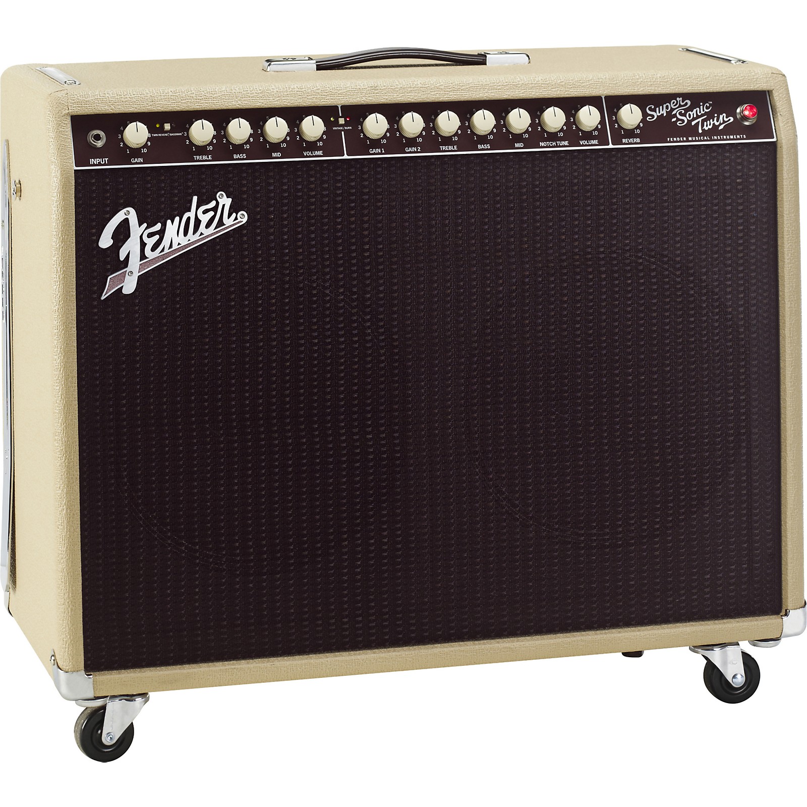 Fender Super Sonic Twin 100w 2x12 Tube Guitar Combo Amp Musician S Friend