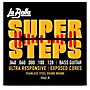 LaBella Super Steps Stainless Steel Exposed Cores 5-String Bass Strings Custom Light (40 - 128)