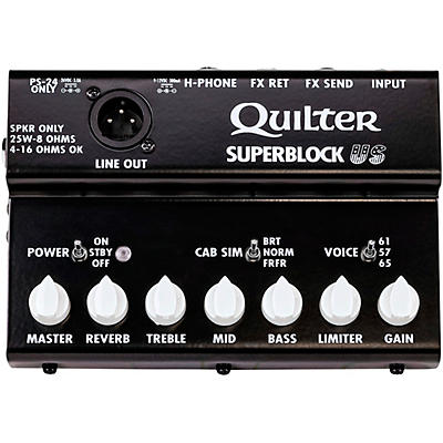 Quilter Labs SuperBlock US 25W Guitar Amp Head -