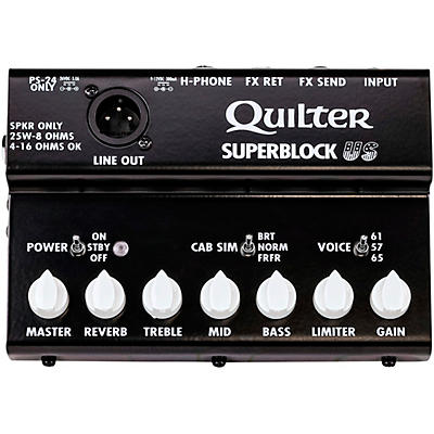 Quilter Labs SuperBlock US 25W Guitar Amp Head