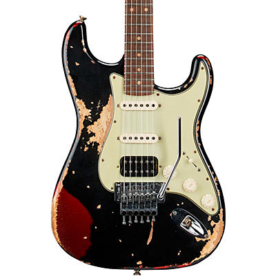 Fender Custom Shop SuperNova Stratocaster HSS Heavy Relic Floyd Rose Electric Guitar