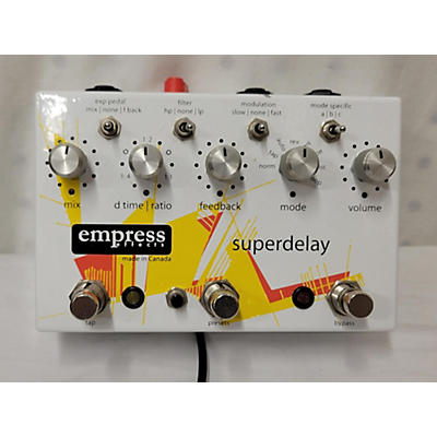 Empress Effects Superdelay Digital Delay Effect Pedal