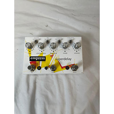 Empress Effects Superdelay Digital Delay Effect Pedal