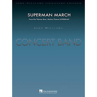 Hal Leonard Superman March (Score and Parts) Concert Band Level 5 Arranged by Paul Lavender