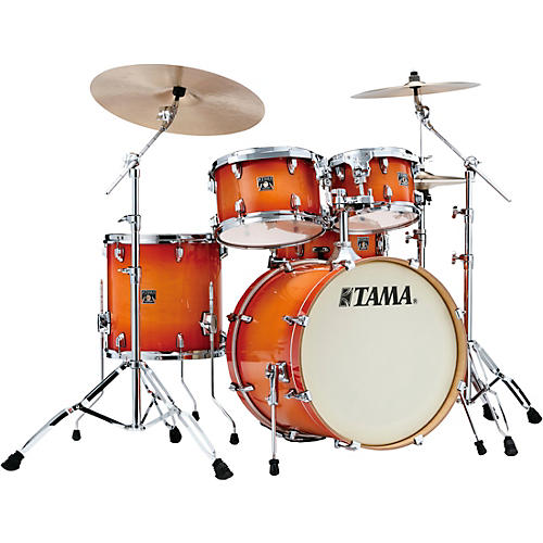 TAMA Superstar Classic 5-Piece Shell Pack with 20 in. Bass Drum Tangerine Lacquer Burst
