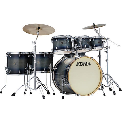 Tama Superstar Classic Custom 7-Piece Shell Pack Dark Indigo Burst