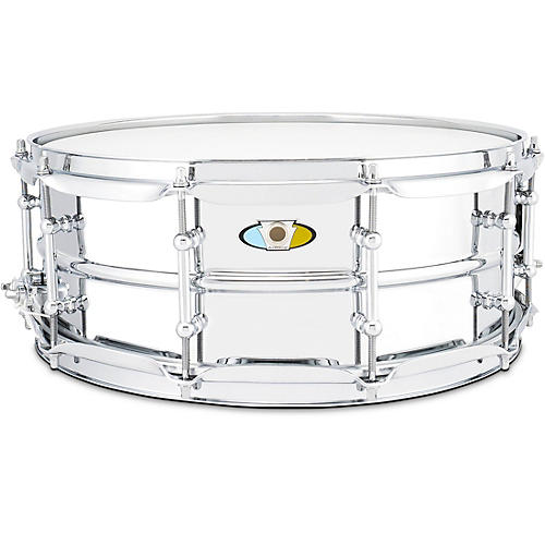 Ludwig Supralite Steel Snare Drum Condition 1 - Mint 14 x 5.5 in.