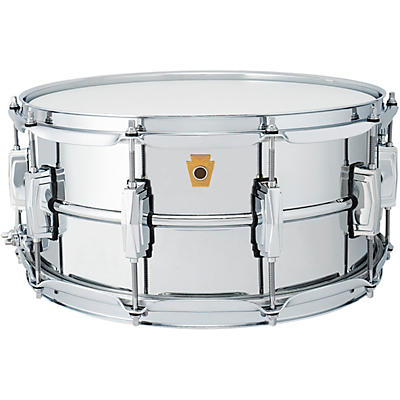 Ludwig Supraphonic Chrome Over Brass Snare Drum