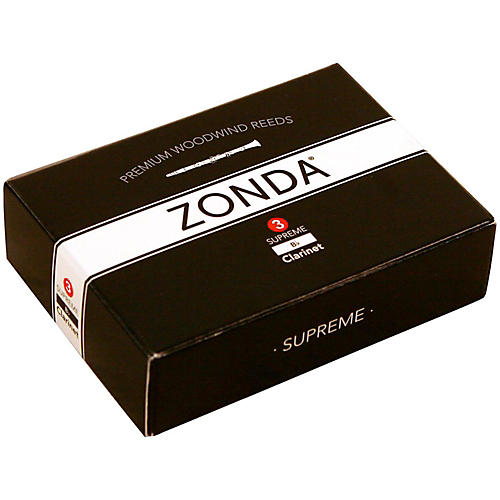 Zonda Supreme Bb Clarinet Reed Strength 3 Box of 5
