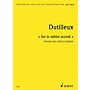 Schott Sur le meme accord - Nocturne for Violin and Orchestra (Study Score) Schott Series by Henri Dutilleux