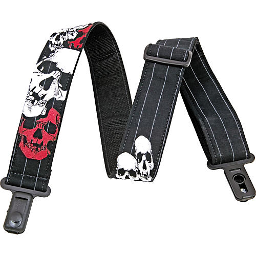 Surelock Denim Skull Guitar Strap