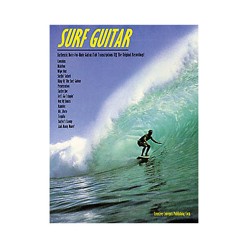 Creative Concepts Surf Guitar Tab Songbook | Musician's Friend