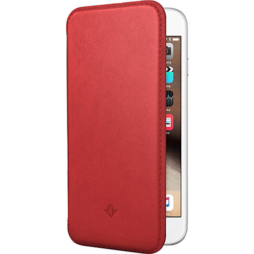 SurfacePad Red Ultra Slim Leather Cover For iPhone 6 Plus